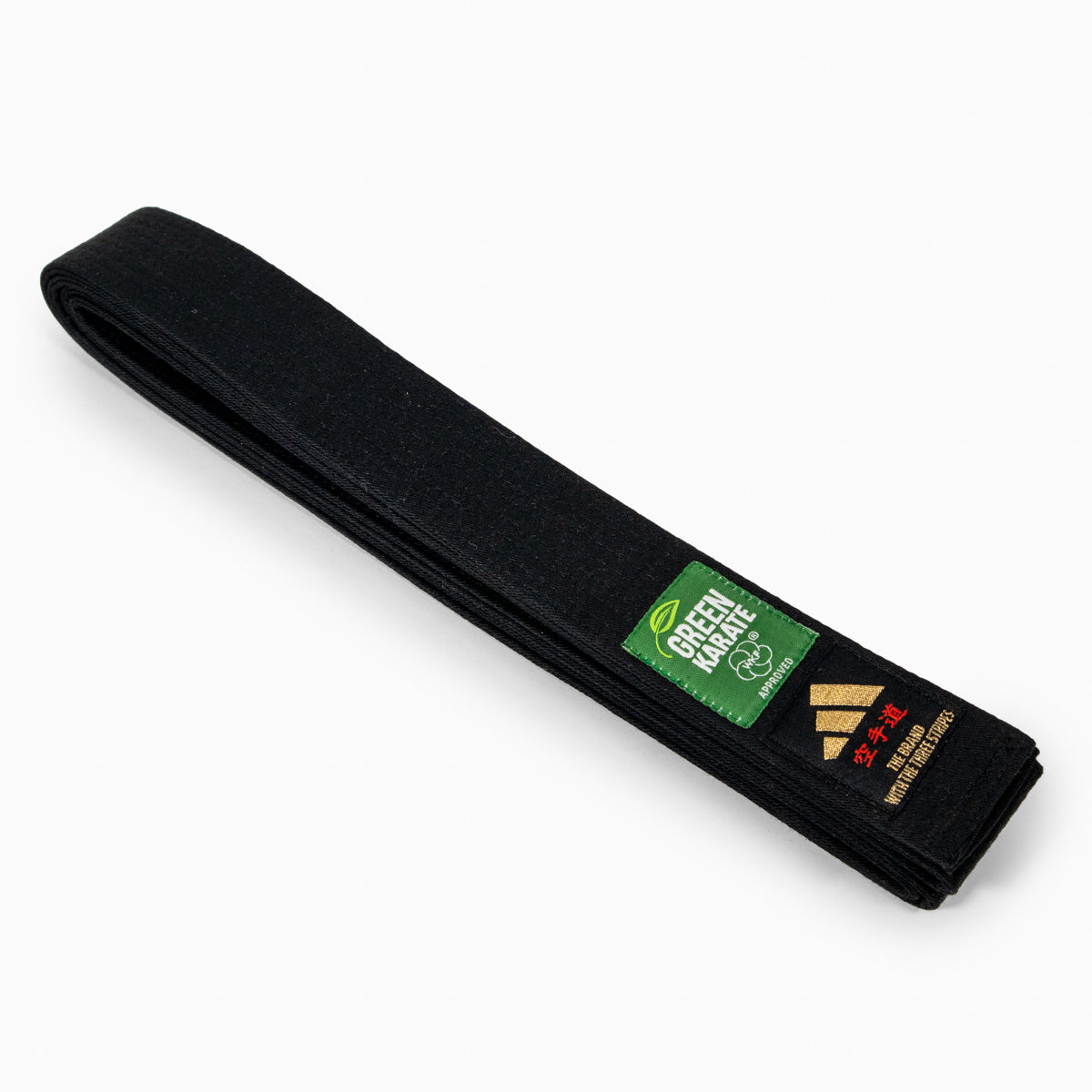 Gürtel Adidas Elite WKF Schwarz mit Kanji