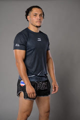 Joyagear Muay Thai Shirt Black/White