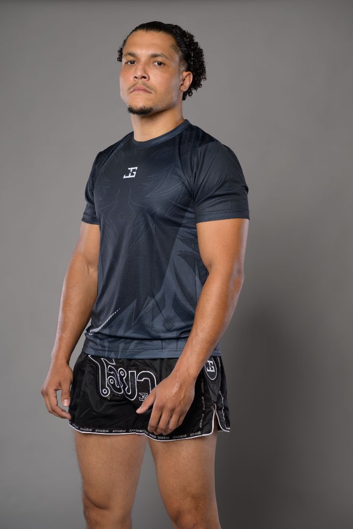 Joyagear Muay Thai Shirt Black/White
