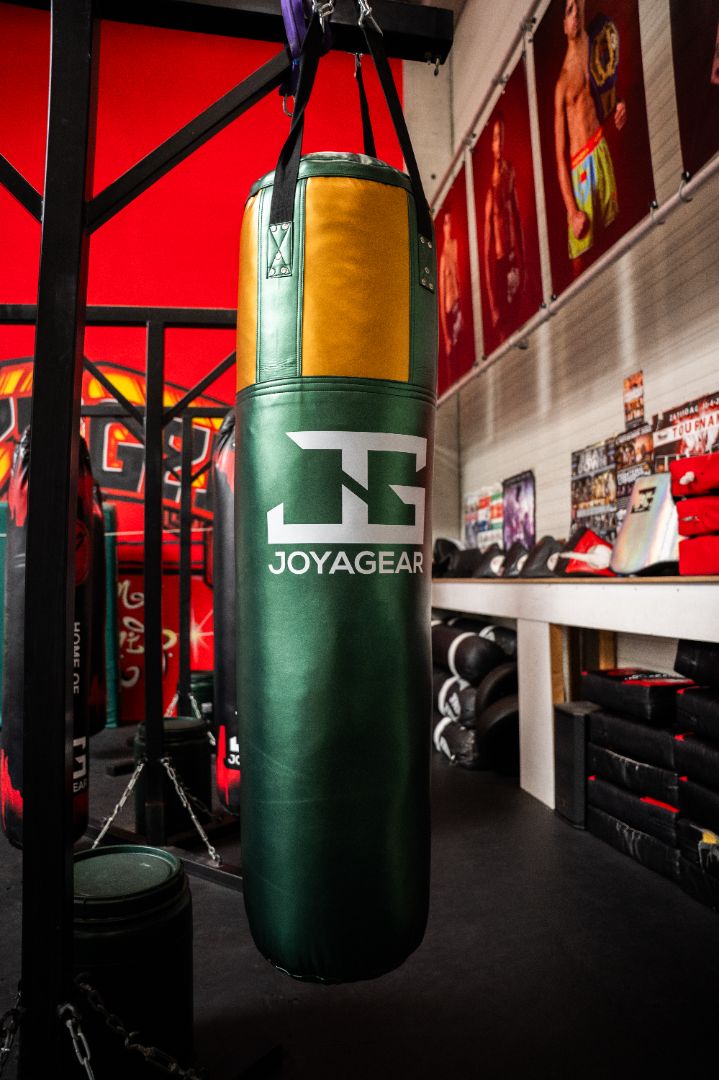 Joyagear Strike Boxing Bag Green/Gold 150 CM
