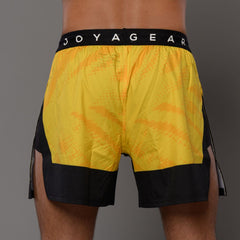 Joyagear Elite High Split MMA Short Yellow