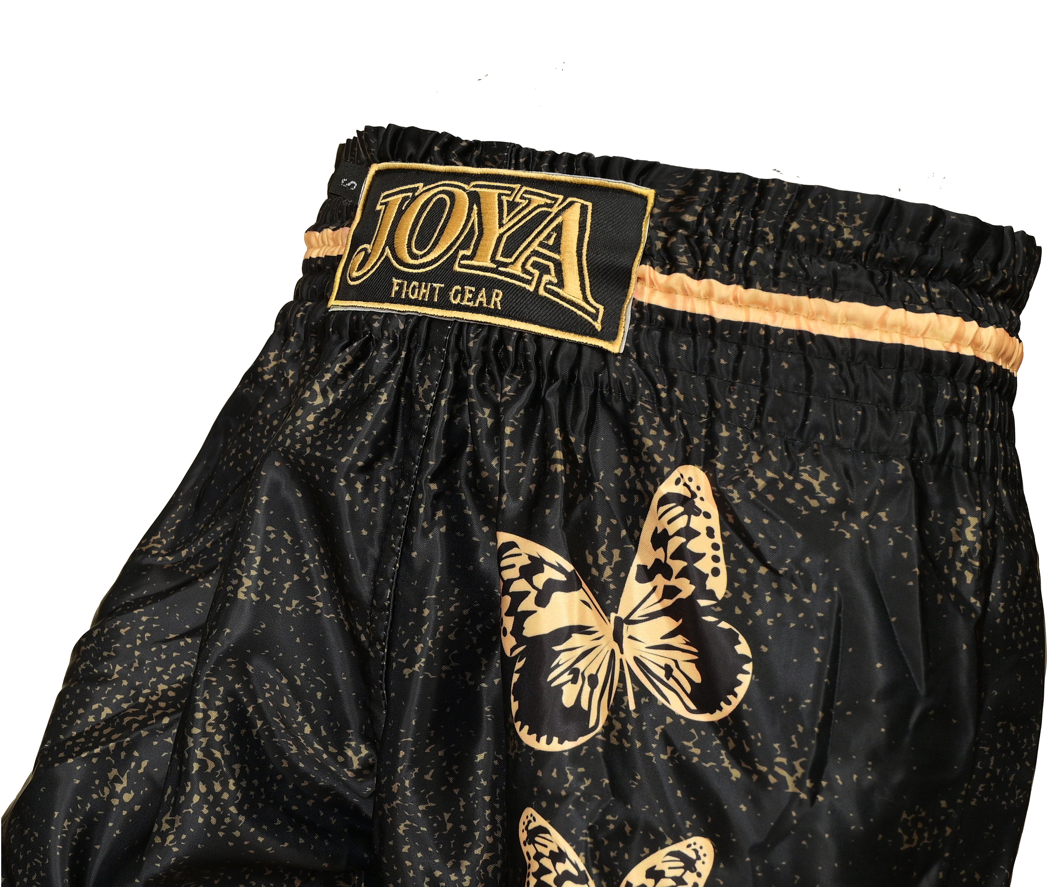 Joya Butterfly Kickboxing Shorts - Gold