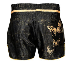 Joya Butterfly Kickboxing Shorts - Gold