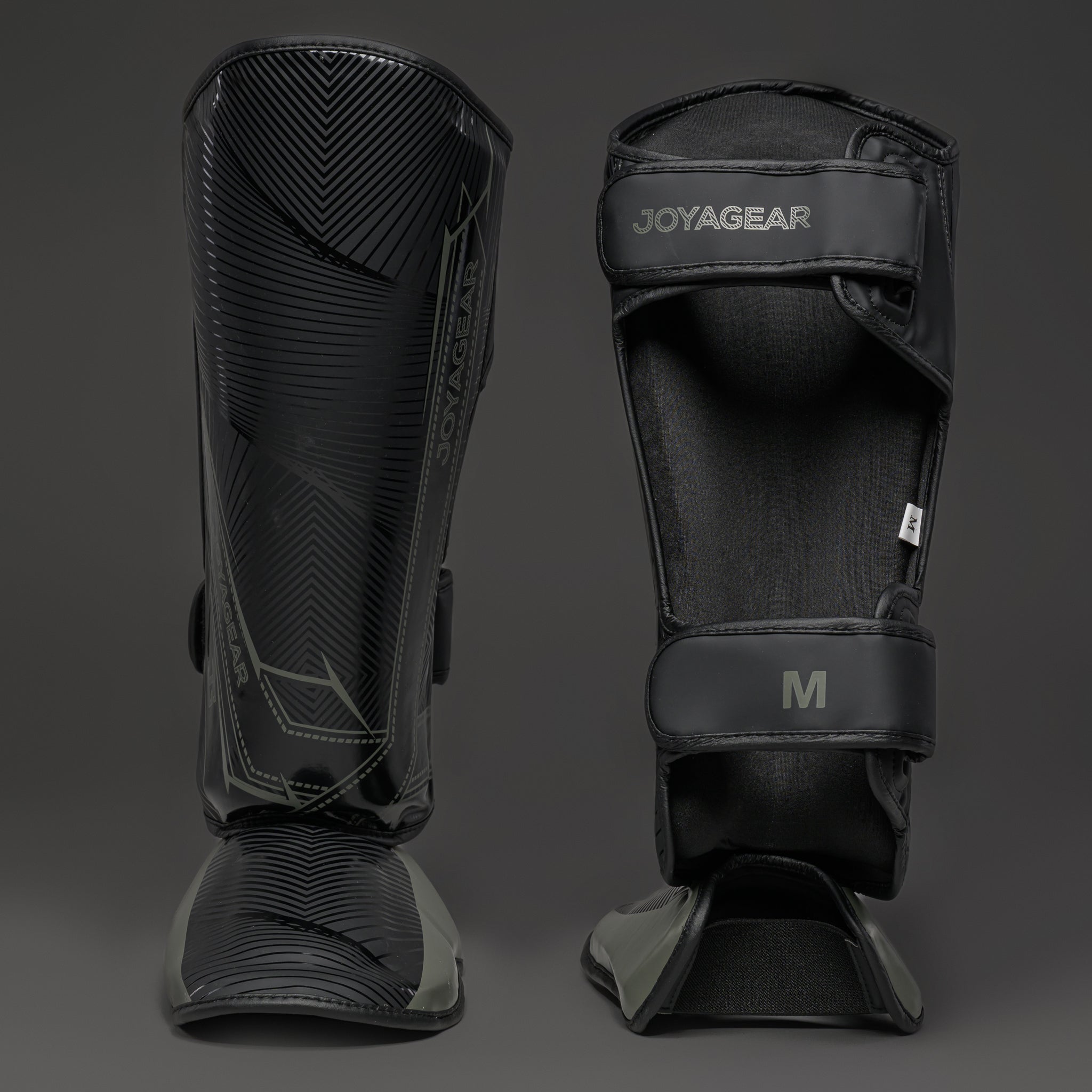 Joyagear Essential Pro Shinguards Black/Black