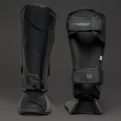 Joyagear Essential Pro Shinguards Black/Black