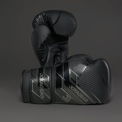 Joya Gear Essential Pro Boxing Gloves Black-Black