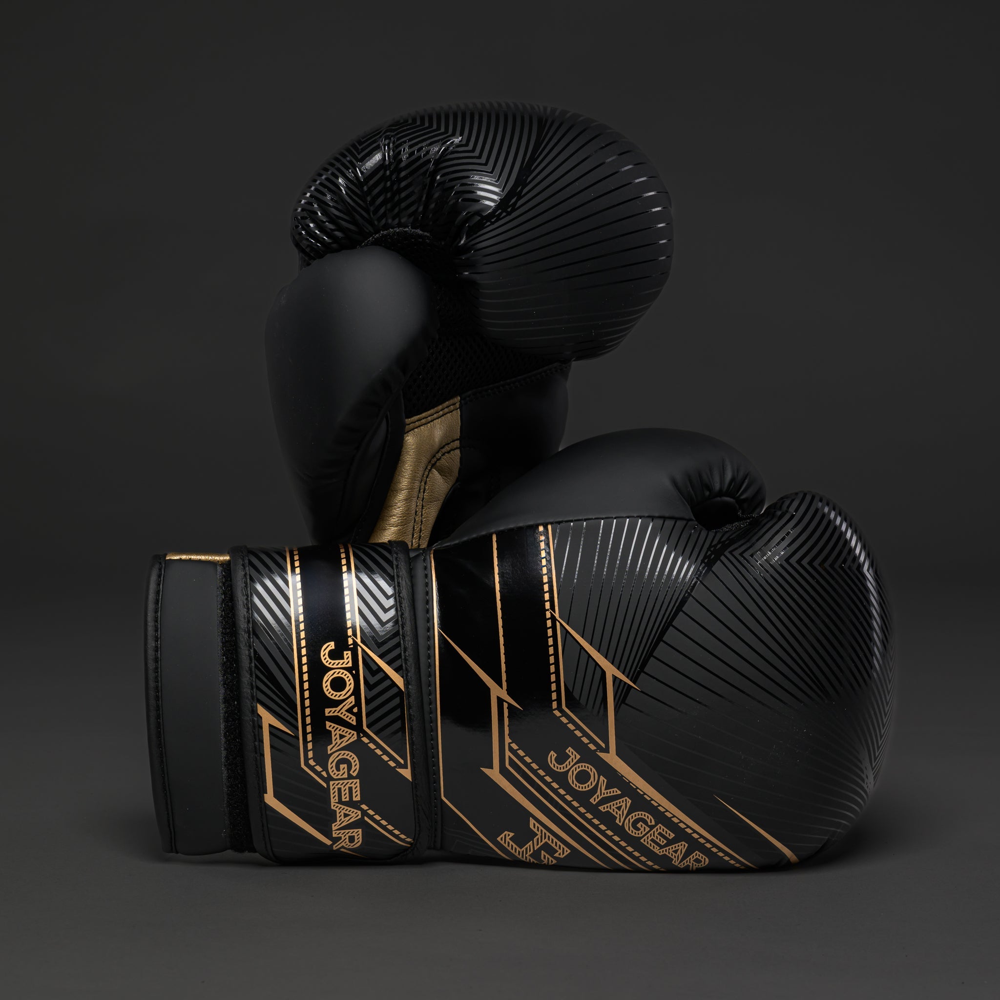 Joya Gear Essential Pro Boxing Gloves Black-Black