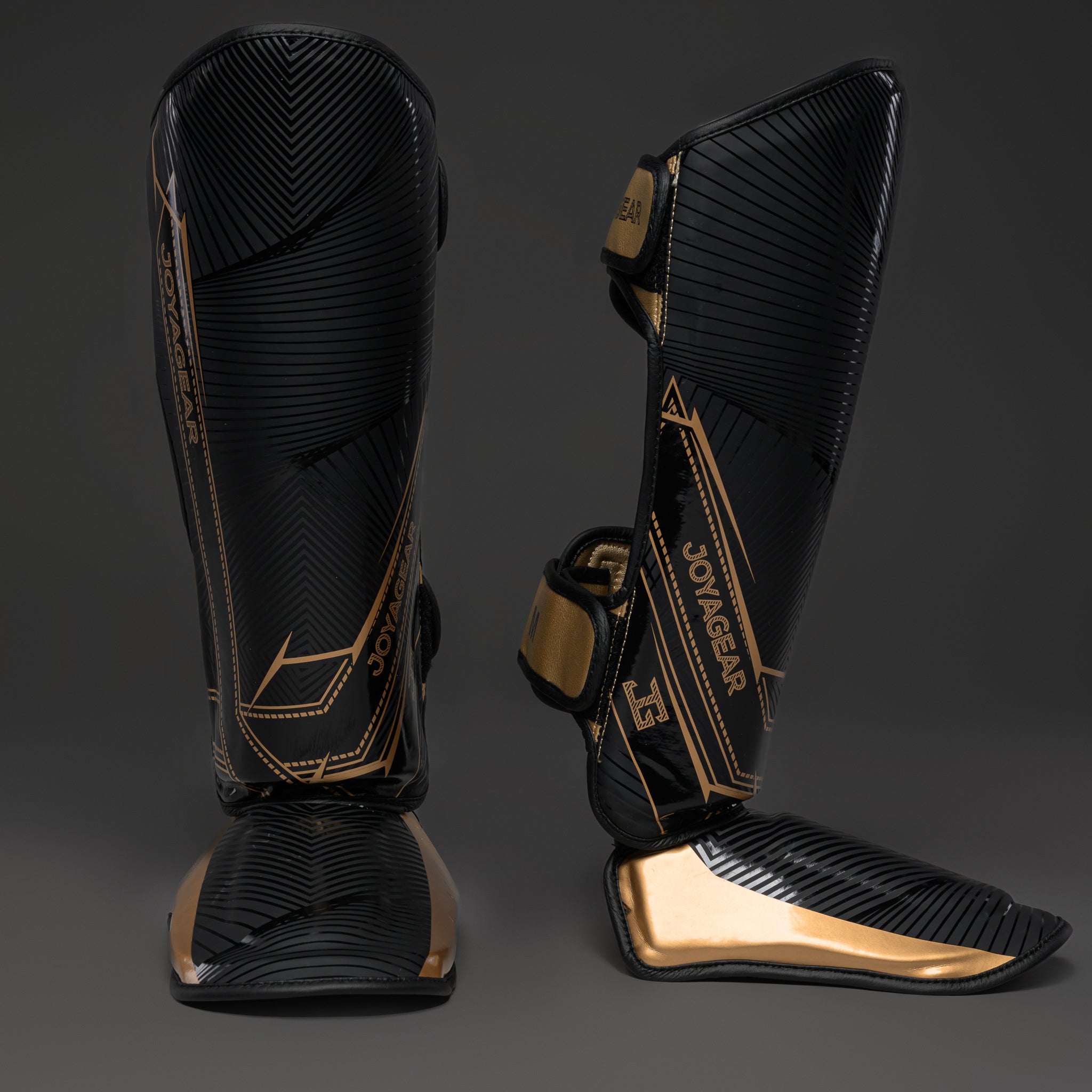 Joyagear Essential Pro Shinguards Black/Black