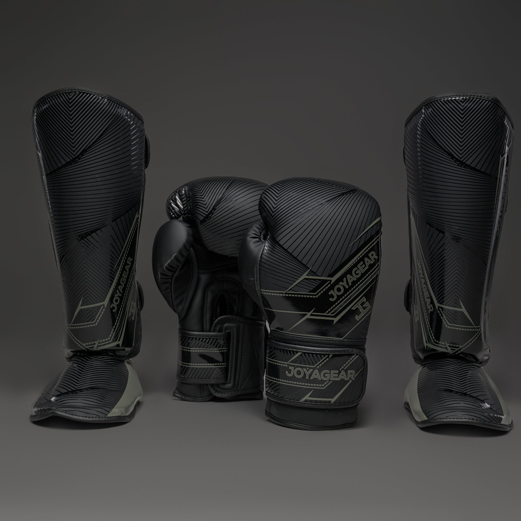 Joyagear Essential Pro Shinguards Black/Black