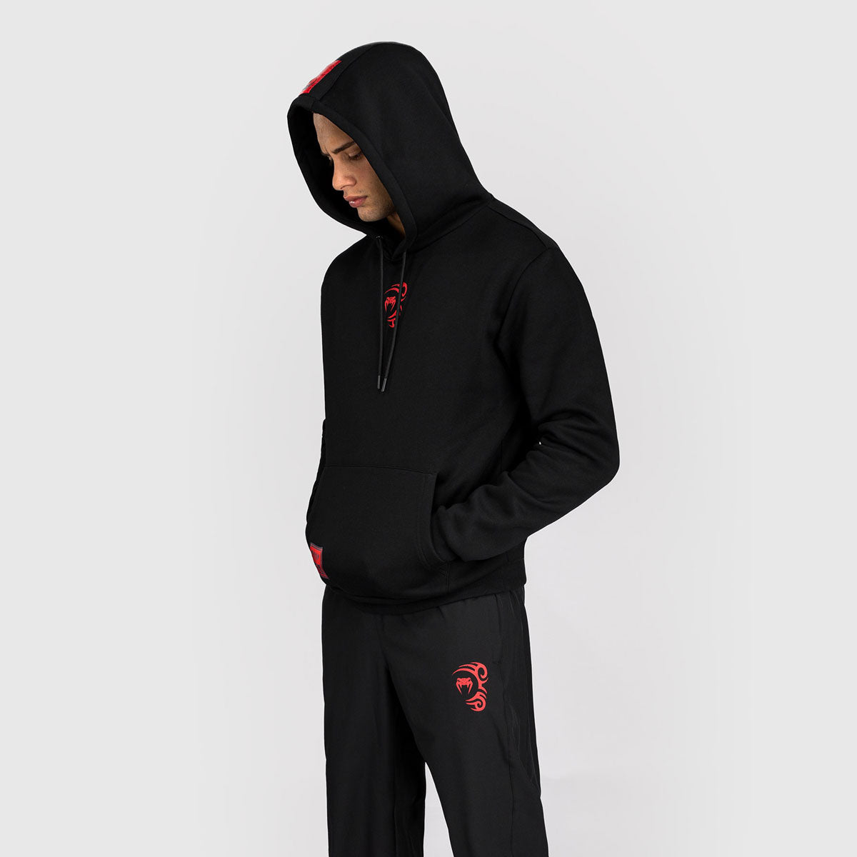 Sweatshirt Venum x Mike Tyson Tiger mit Kapuze Schwarz