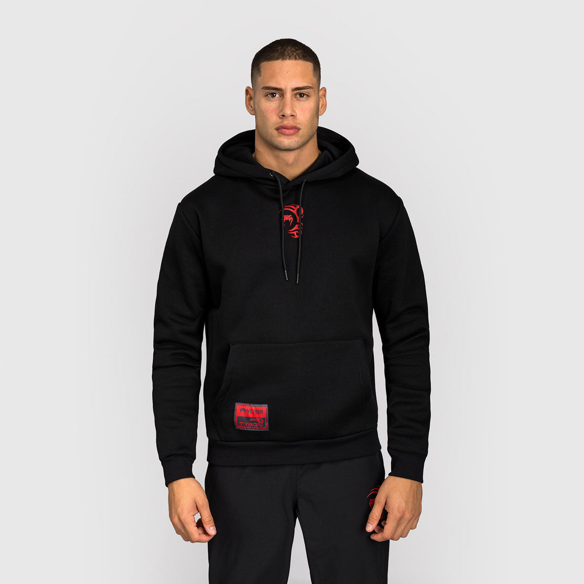Sweatshirt Venum x Mike Tyson Tiger mit Kapuze Schwarz