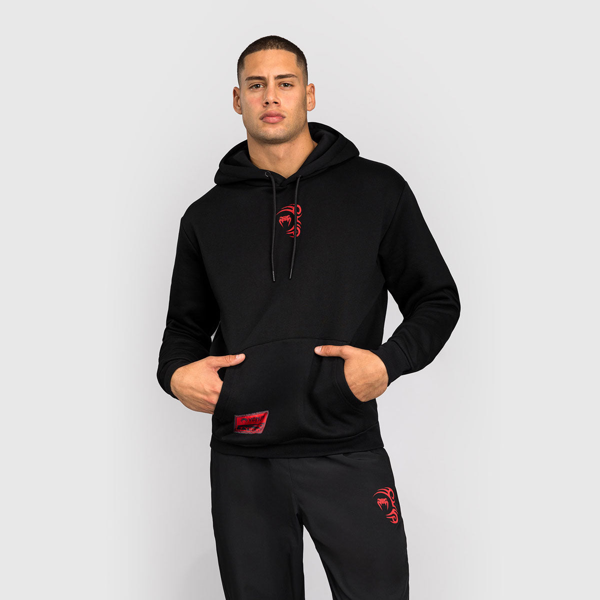 Sweatshirt Venum x Mike Tyson Tiger mit Kapuze Schwarz