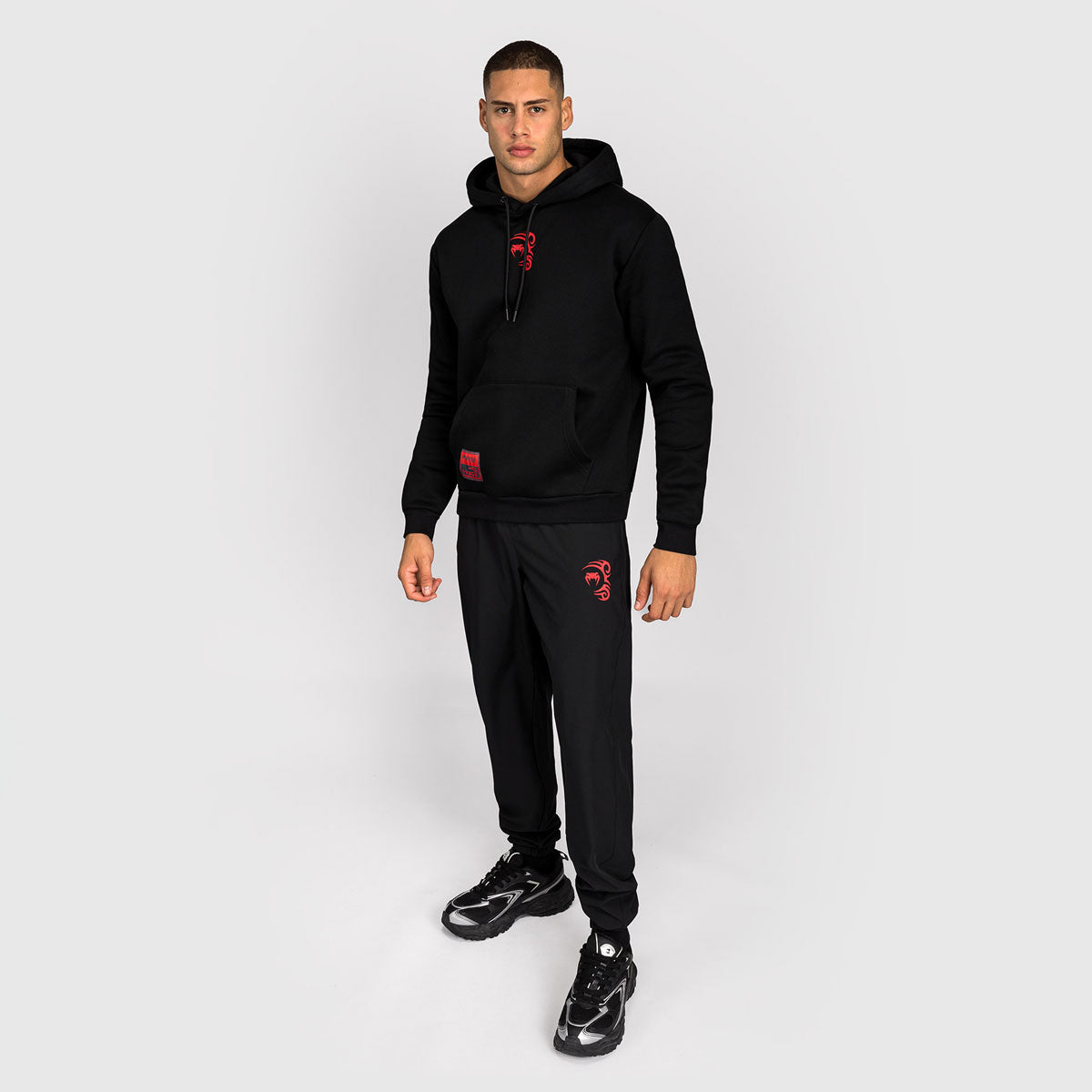 Sweatshirt Venum x Mike Tyson Tiger mit Kapuze Schwarz