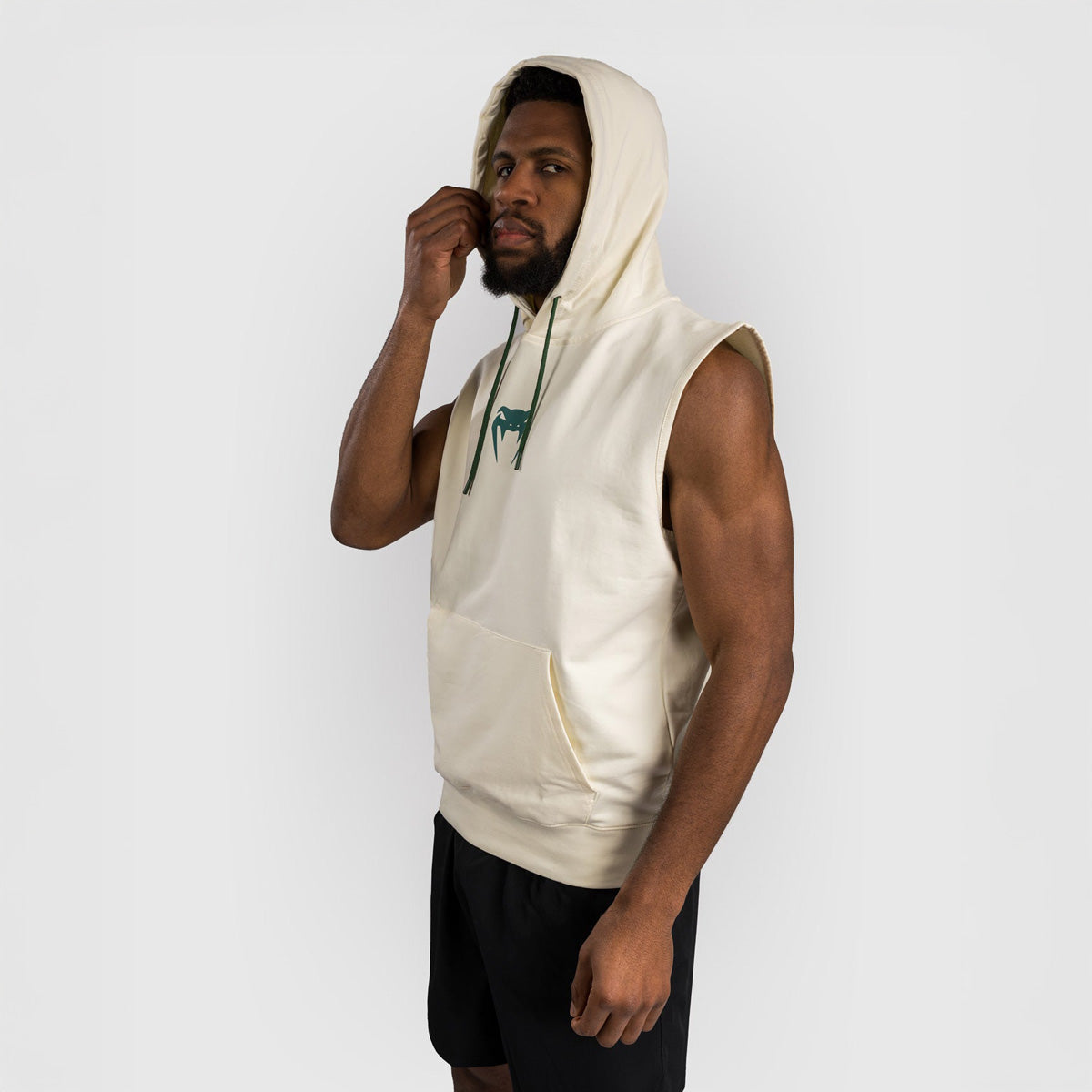 Ärmelloses Sweatshirt Venum Sparring mit Kapuze Vanille