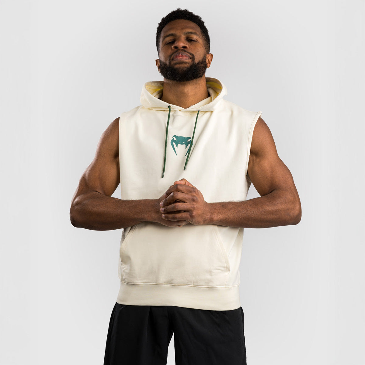 Ärmelloses Sweatshirt Venum Sparring mit Kapuze Vanille