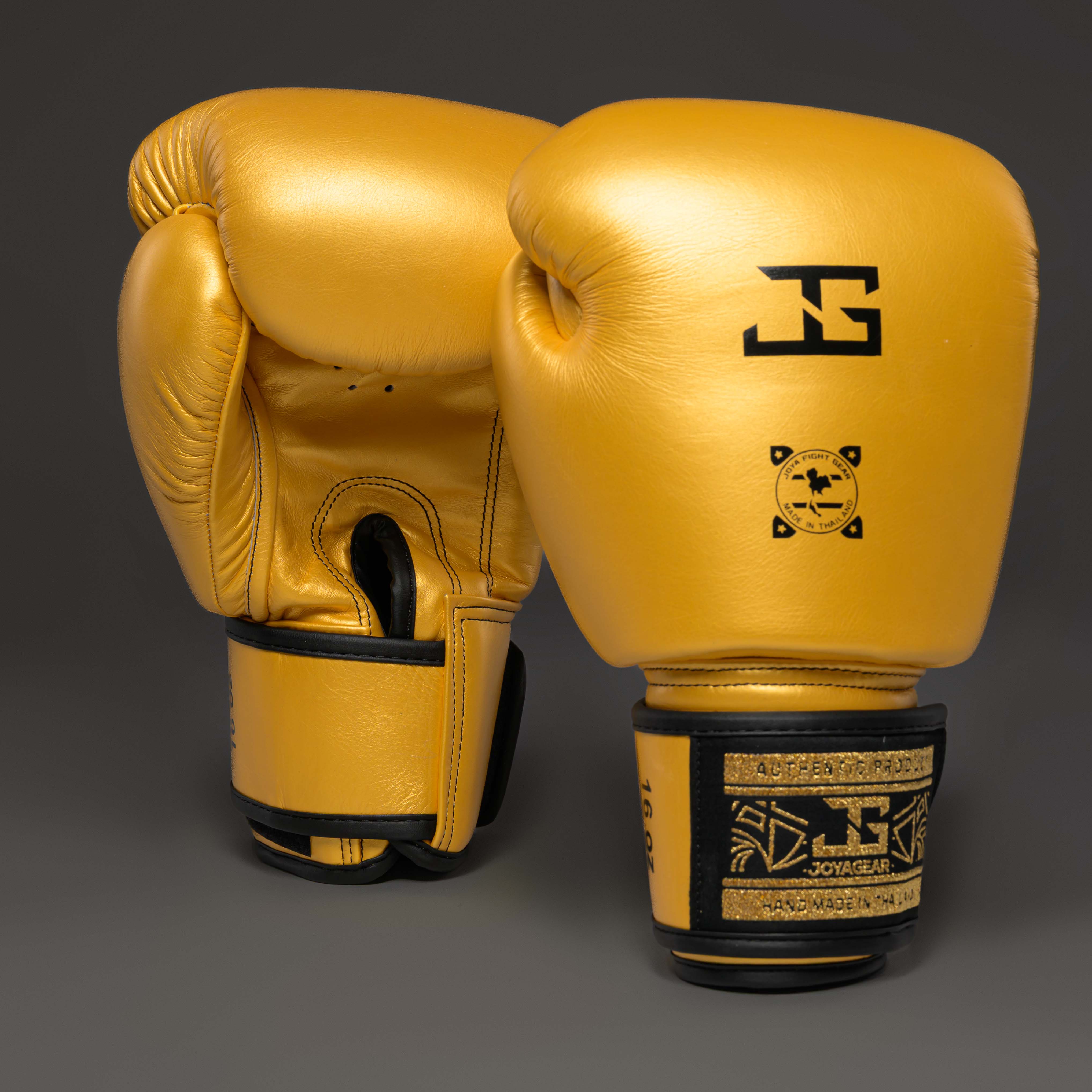 JOYAGEAR SIAM BOXING GLOVES Gold/Black