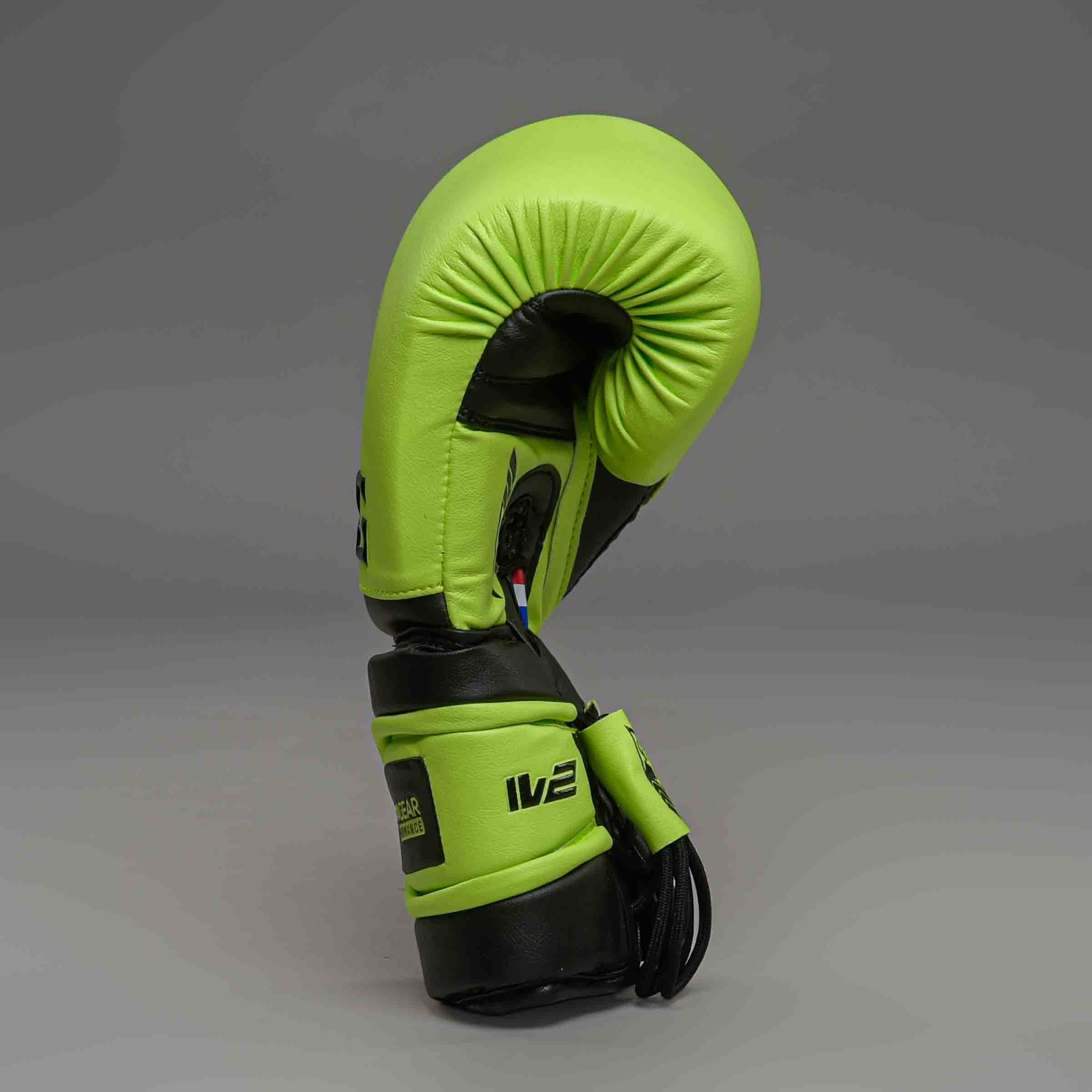 JOYAGEAR PERFORMANCE V2 LACES BOXING GLOVES Lime/Black