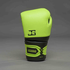 JOYAGEAR PERFORMANCE V2 LACES BOXING GLOVES Lime/Black