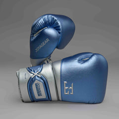 JOYAGEAR PERFORMANCE V2 LACES BOXING GLOVES Blue/Silver