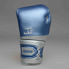 JOYAGEAR PERFORMANCE V2 LACES BOXING GLOVES Blue/Silver