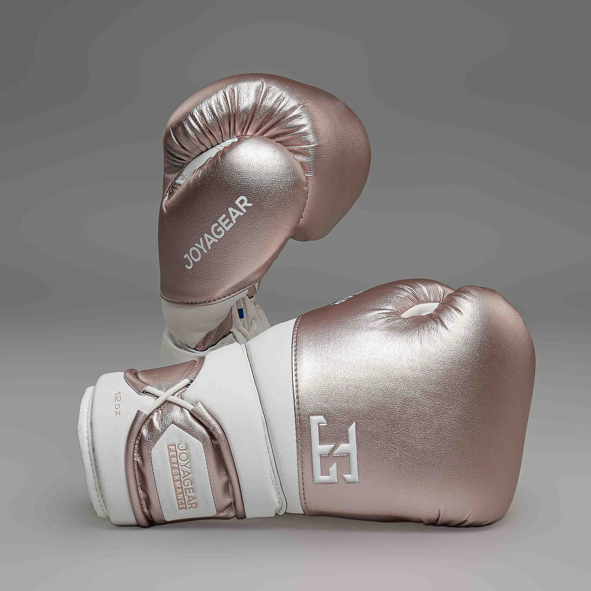 JOYAGEAR PERFORMANCE V2 LACES BOXING GLOVES Rosegold/White