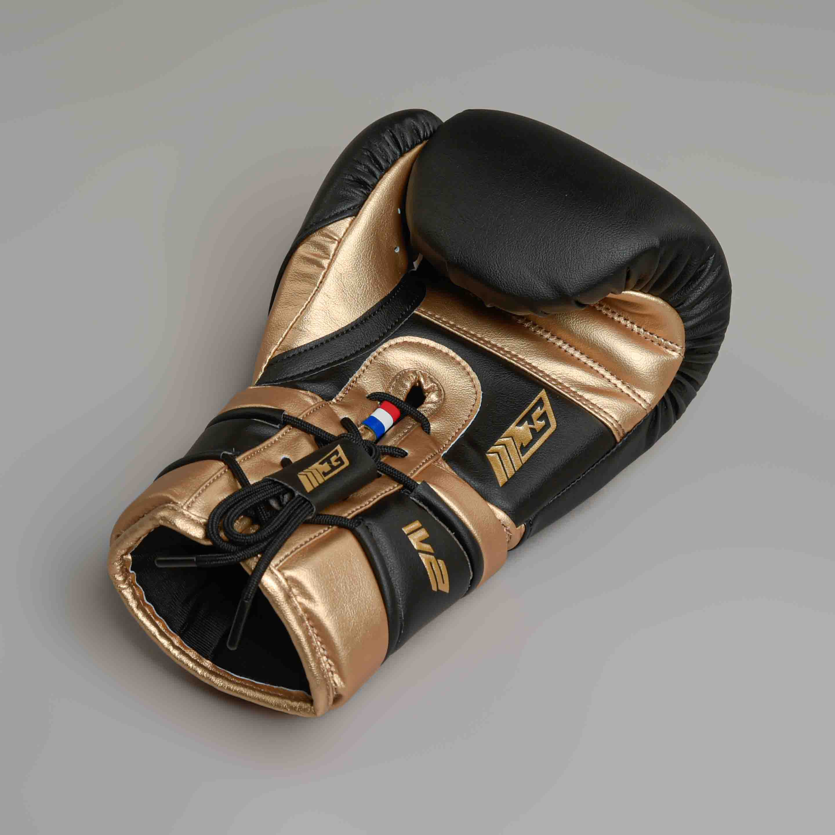 JOYAGEAR PERFORMANCE V2 LACES BOXING GLOVES Black/gold