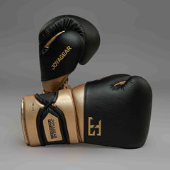JOYAGEAR PERFORMANCE V2 LACES BOXING GLOVES Black/gold