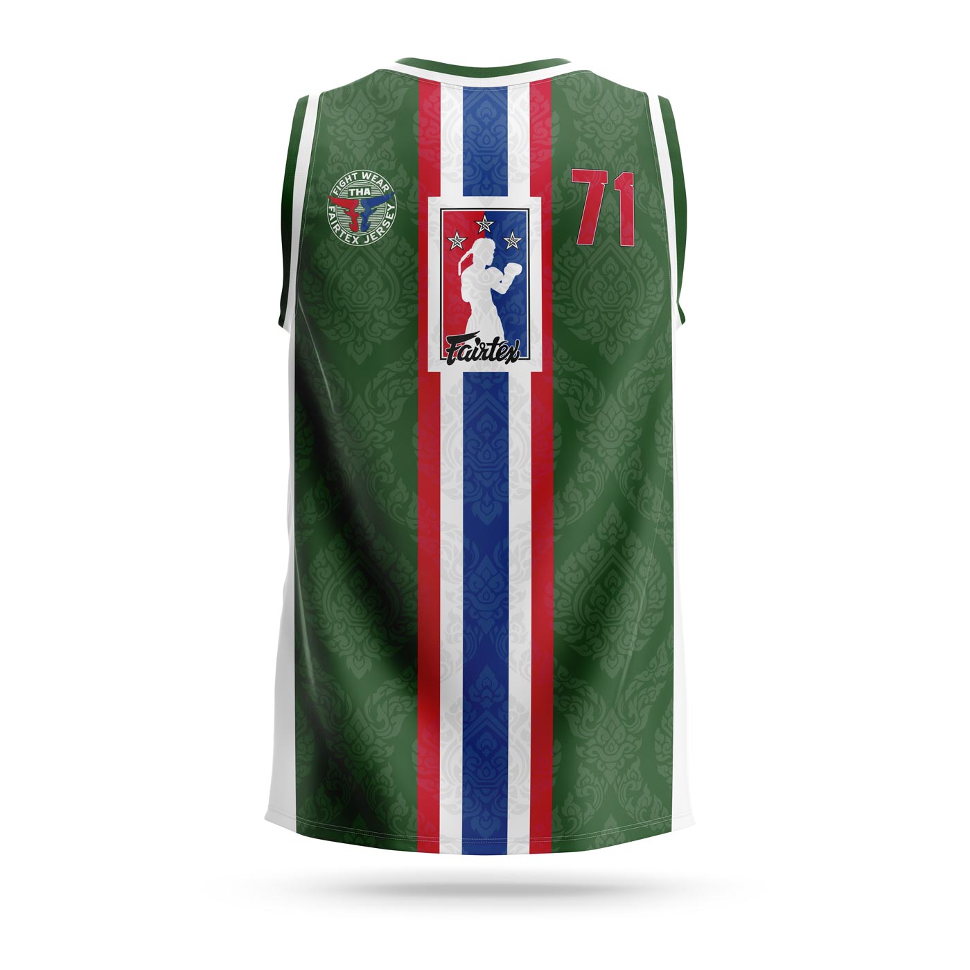 Fairtex Tanktop NBA-Trikot JS19 Grün