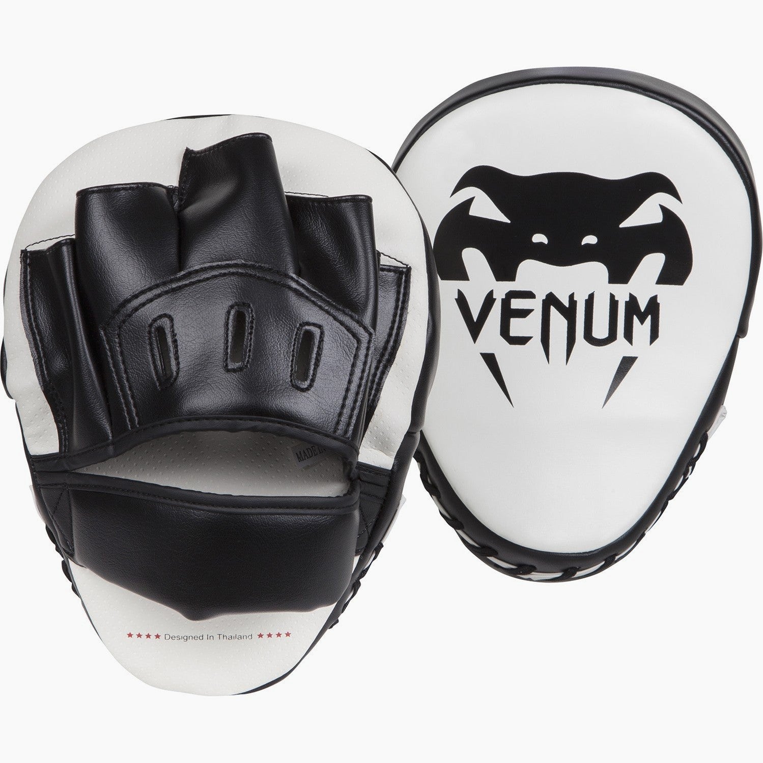 Boxpratzen Fokus Venum Light Eis-Schwarz