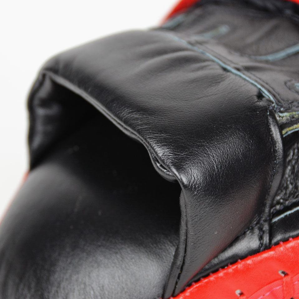 Boxpratzen Fairtex Ultimative Konturierte FMV9 Schwarz-Rot