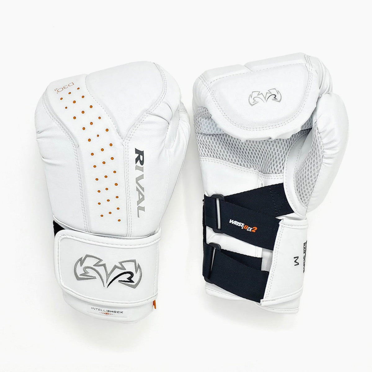 Boxsack-Handschuhe Rival RB10 Intelli-Shock Weiß