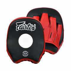 Kurze Boxpratzen Fairtex FMV14 Schwarz-Rot