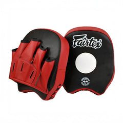 Kurze Boxpratzen Fairtex FMV14 Schwarz-Rot