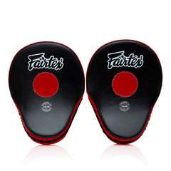 Boxpratzen Fairtex Ultimative Konturierte FMV9 Schwarz-Rot