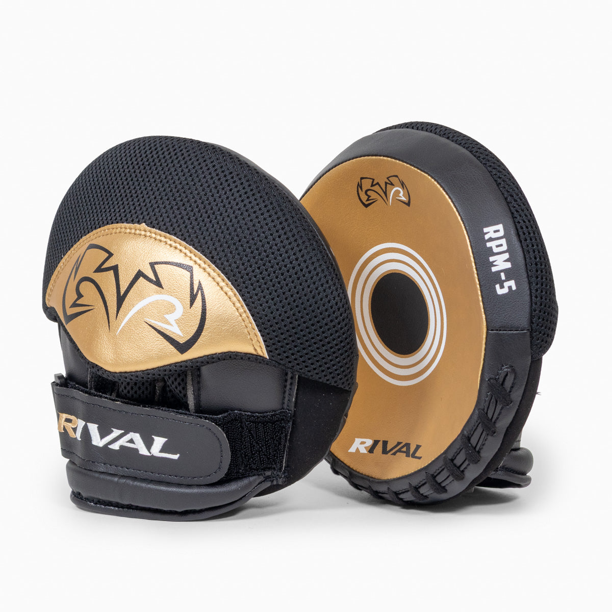 Boxpratzen Rival parabolische RPM5 2.0 Schwarz-Gold