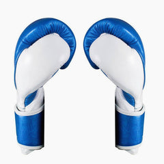 Boxhandschuhe Cleto Reyes High Precision Training CE7 Blau-Weiß