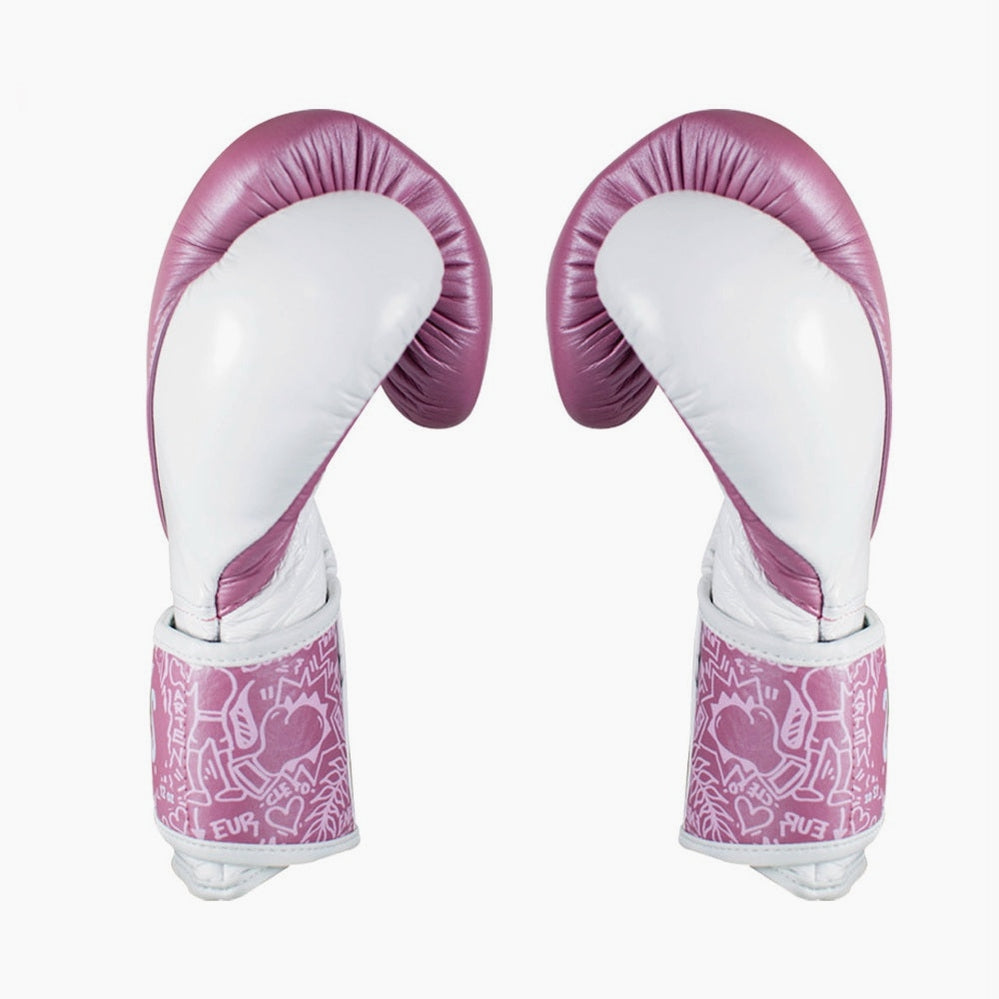 Boxhandschuhe Cleto Reyes High Precision Schulung CE7 Rosa-weiß
