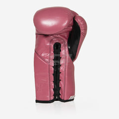 Boxhandschuhe Cleto Reyes Professionelle CB2 Rosa-Schwarz mit Schnürung