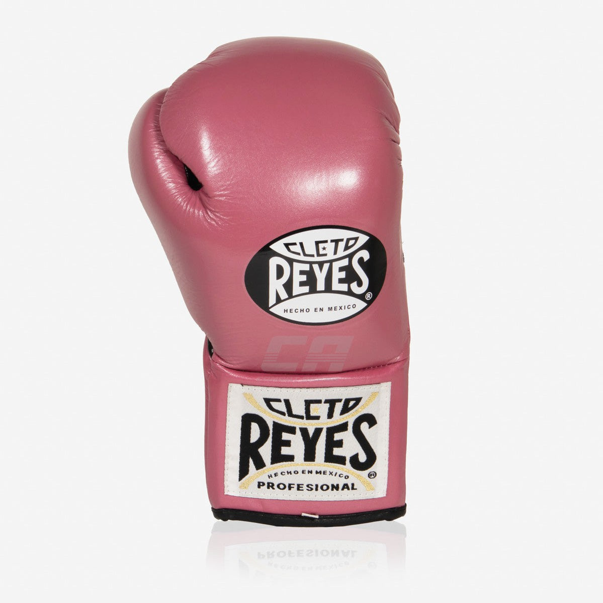 Boxhandschuhe Cleto Reyes Professionelle CB2 Rosa-Schwarz mit Schnürung