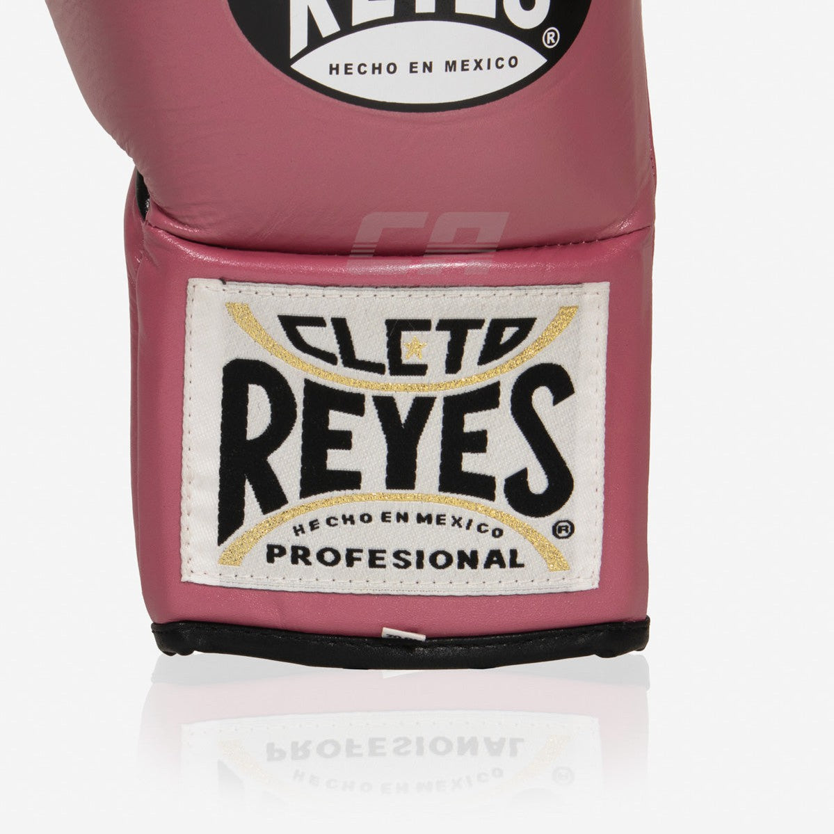 Boxhandschuhe Cleto Reyes Professionelle CB2 Rosa-Schwarz mit Schnürung