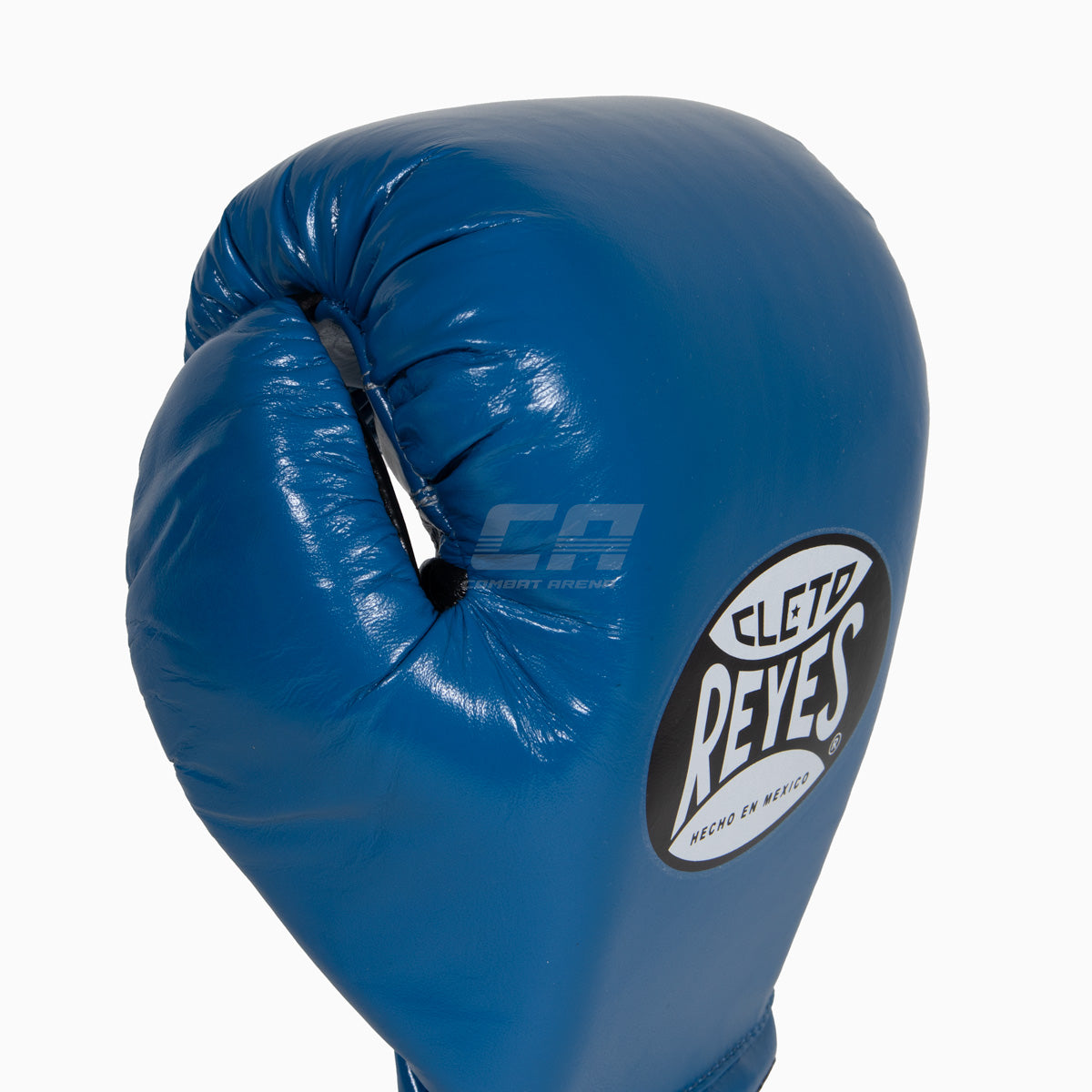 Boxhandschuhe Cleto Reyes Professional CB2 Blau-Schwarz mit Schnürung