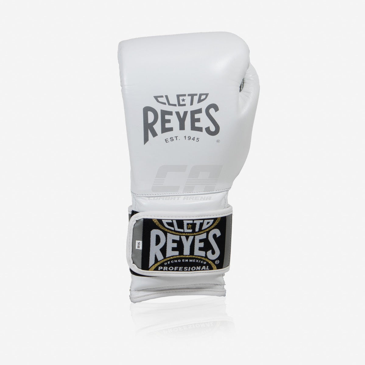 Boxhandschuhe Cleto Reyes Sparring CE6 Weiß-Silber Sonderedition