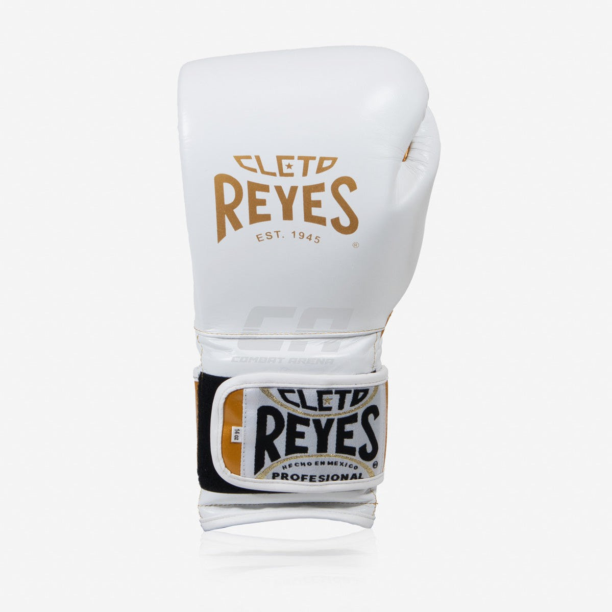 Boxhandschuhe Cleto Reyes Sparring CE6 Weiß-Gold Sonderedition