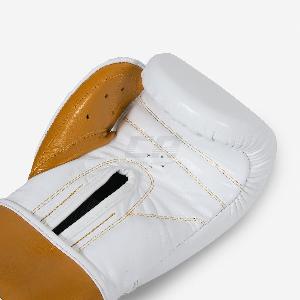 Boxhandschuhe Cleto Reyes Sparring CE6 Weiß-Gold Sonderedition