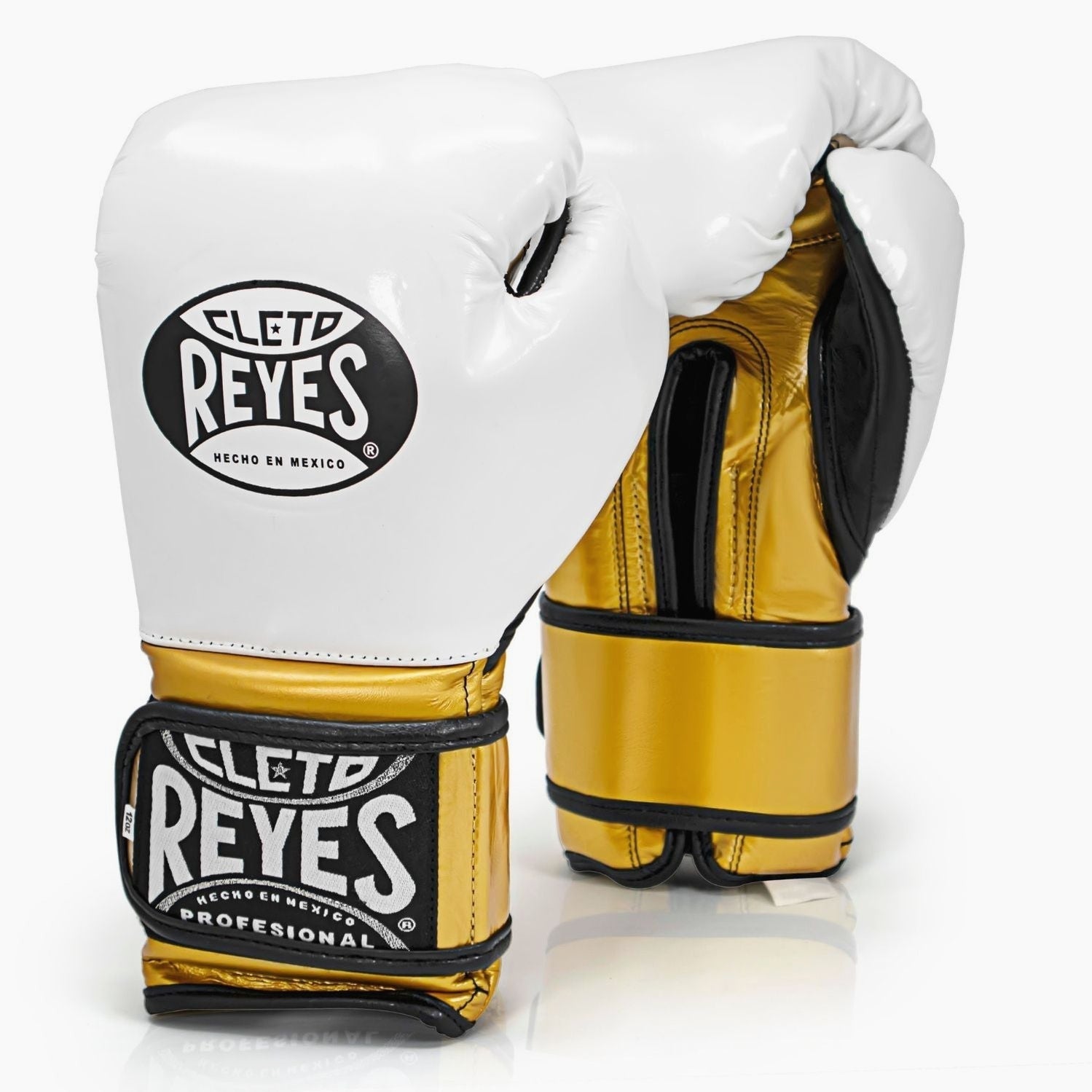 Boxhandschuhe Cleto Reyes Sparring CE6 Weiß-Gold