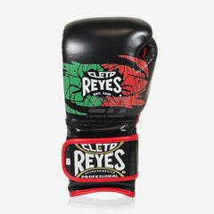 Boxhandschuhe Cleto Reyes Sparring CE6 Schwarz-Rot Mexican