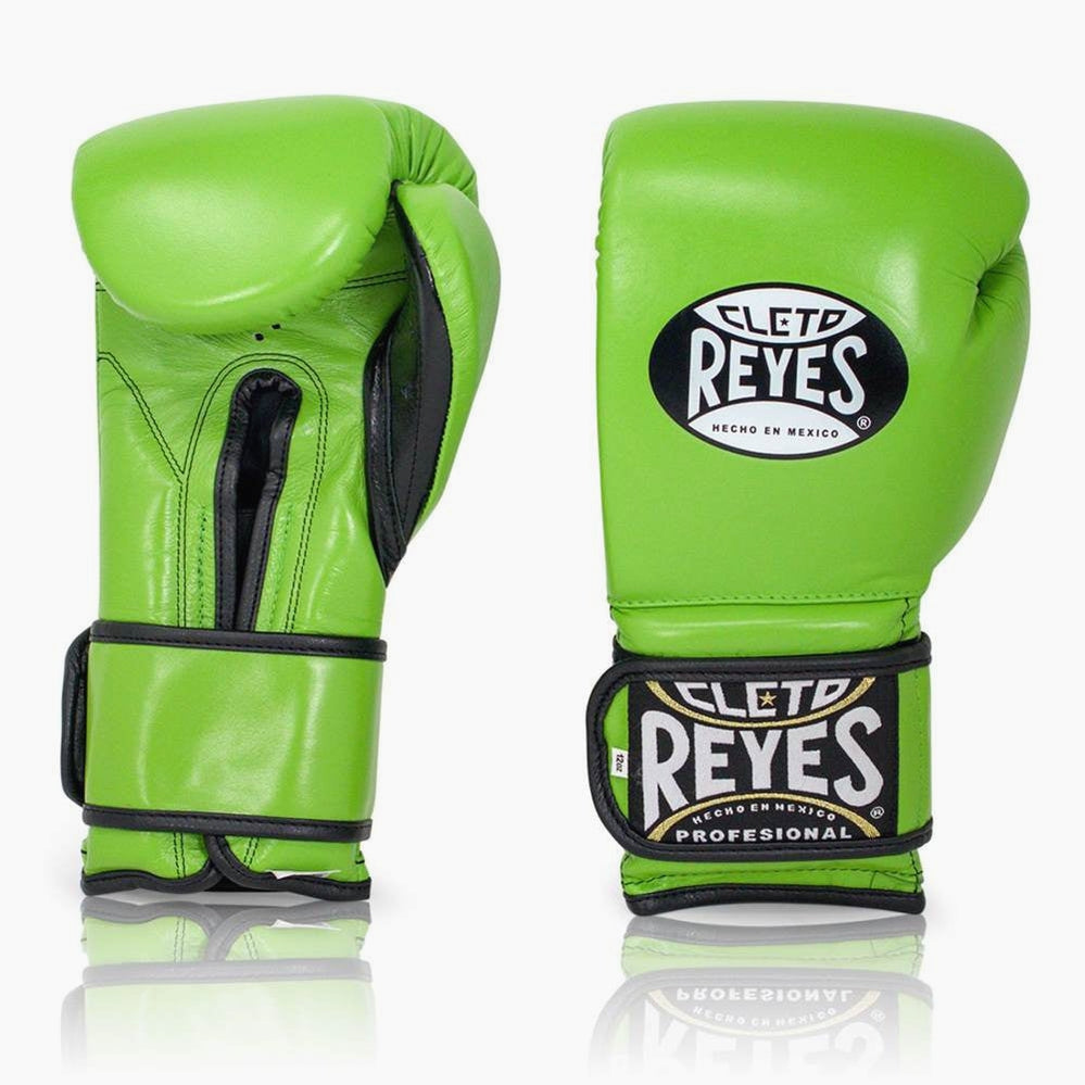 Boxhandschuhe Cleto Reyes Sparring CE6 Limettengrün