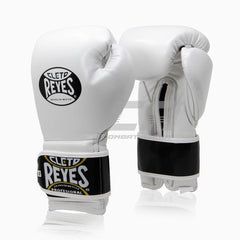 Boxhandschuhe Cleto Reyes Sparring CE6 Weiß-schwarz