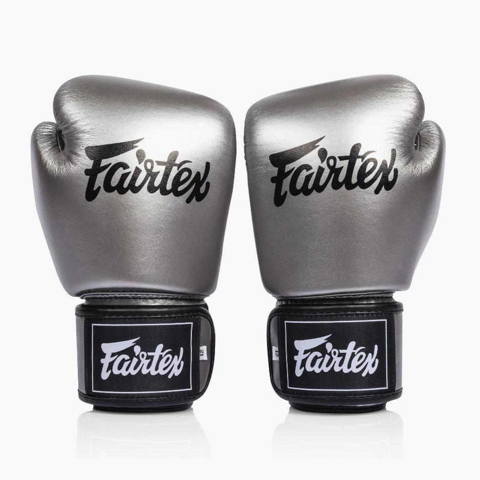 Muay Thai Handschuhe Fairtex BGV1C-Plus Gun Metallic