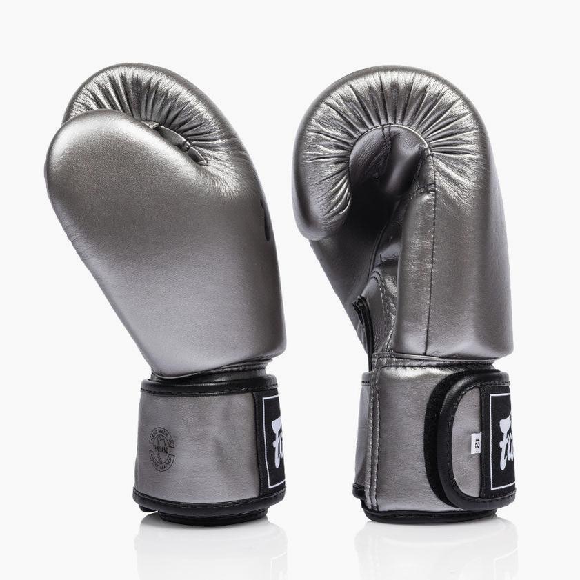 Muay Thai Handschuhe Fairtex BGV1C-Plus Gun Metallic